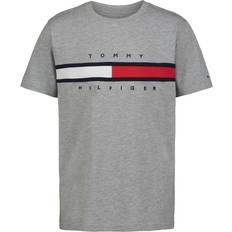 Tommy Hilfiger Boys T-shirts Children's Clothing Tommy Hilfiger Boy's New Signature Tee - Grey Heather