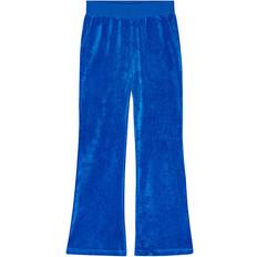 Velour Byxor Barnkläder Molo Byxor Velour Adoria Lapis Blue år 122 Byxor Bomull