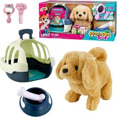 Pets The Magic Toy Shop Electronic Plush Pet Carrier Set Walks Barks