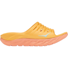 Amarillo - Mujer Sandalias Hoka Ora Recovery Slide - Amber Yellow/Shell Coral