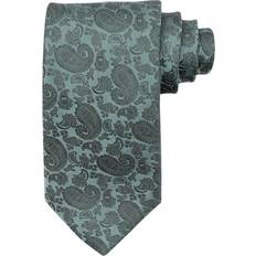 Slips Amanda Christensen Grønn Classic Tie Plain Paisley Tilbehør Green ONE