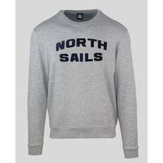 Man - One Size Jumpers North Sails men's long sleeve sweatshirt in grey