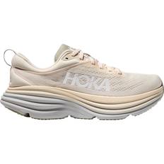 Beige - Men Running Shoes Hoka Bondi 8 M - Oat Milk/Barley