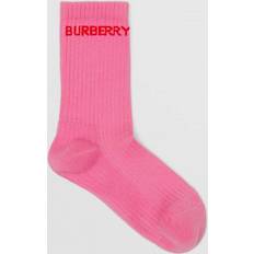 Burberry Pink Underwear Burberry Red Logo Socks Bubblegum Pink