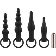 Easytoys Anal Plug Set With Bullet Vibrator
