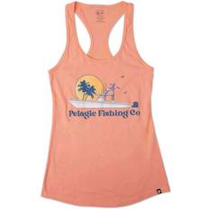 Pelagic Women's Evening Fade Tank Top Sunrise