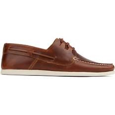 Sole Mens Alpha Boat Shoes Tan