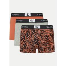 Hombre - Marrón Ropa interior de hombre Calvin Klein Underwear 3er-Set Boxershorts 000NB3528E Bunt