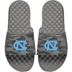 Grey Sandals Islide Youth Gray North Carolina Tar Heels Camo Sandals