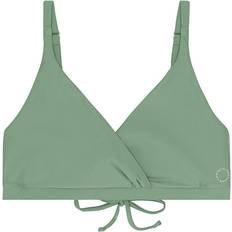 M Bikinier Cartel Copenhagen Istana Draperet Bikini Top Army