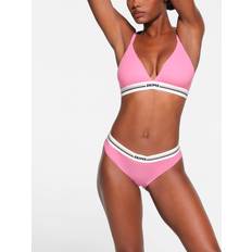 XXS Bikini Sets SKIMS Logo Bikini Pink Fits Everybody