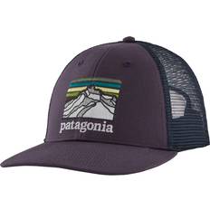 Patagonia Caps Patagonia Line Logo Ridge LoPro Trucker Hat, Men's, White/Lagom Blue