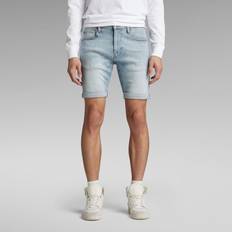 G-Star Slim Denim Shorts - Hellblau