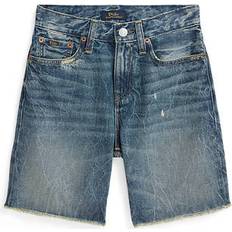 Boys Pants Children's Clothing Polo Ralph Lauren Kid's Sullivan Slim Cutoff Denim Shorts - Blue