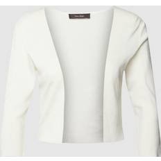 Viscosa Giubbotti Vera Mont Damen Strickbolero langarm offwhite