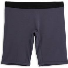 Grey - Women Men's Underwear TomboyX 9" Boxer Briefs TENCEL Modal Graystone