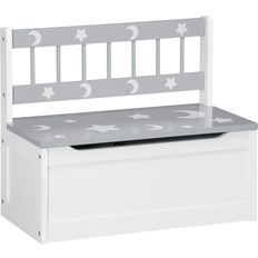 2 in 1 Wooden Toy Box