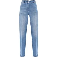 Versace Women Jeans Versace boyfriend jeans with tailored crease Blue 26