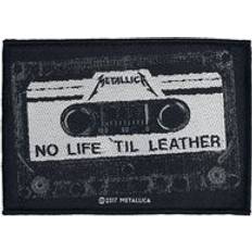 Leather Fabrics Metallica No Life Til Leather Patch Meterware