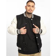 Urban Classics Oldschool College Jacket Schwarz