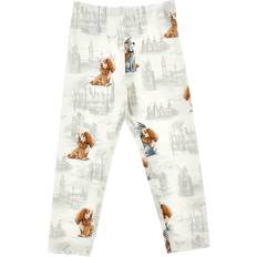 Disney Kinderkleding Monnalisa Kids Pants - White