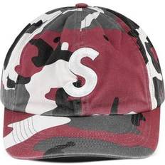 Supreme Accessories Supreme Pigment Print Logo 6-Panel Red Camo