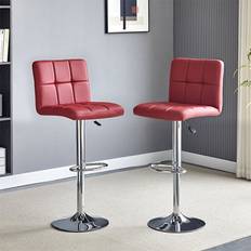 Red Seating Stools Furniture In Fashion In Fashion Coco Bordeaux Base Seating Stool