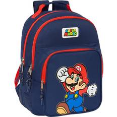Super Mario World School Bag - Navy Blue