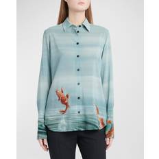 Ferragamo Damen Blusen Ferragamo Women Printed shirt Multicolor