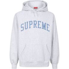 Supreme Man Tops Supreme Hoodie Met Print - Grijs