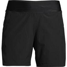 Lands' End Women Swimming Trunks Lands' End Womens Comfort Waist 5in Board Short Black Petite