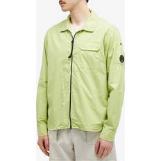 Polyamidi Paidat C.P. Company Gabardine Zipped Shirt - White Pear