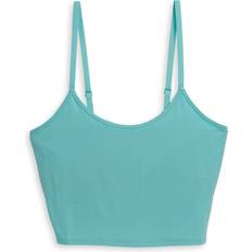 Tencel Bras TomboyX Longline Bra Top TENCEL Modal Aruba Blue Tencel Modal Aruba Blue