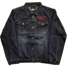 Denim Jackets - Unisex Slipknot Tribal Logo Denim Jacket Blue
