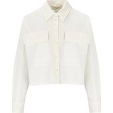 Bluse Max Mara Weekend Camicia Crop Carter - Bianca