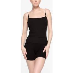 SKIMS Cami Top Black Soft Lounge