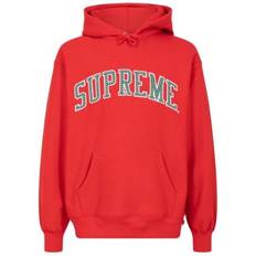 Supreme Man Tops Supreme Stars Arc Hooded Sweatshirt Red