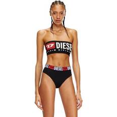 Diesel Dam BH:ar Diesel Strapless bra with maxi logo Bras Woman Black