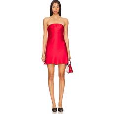 Show Me Your Mumu Show Me Your Mumu Taylor Tube Mini Dress in Red. L, S, XS