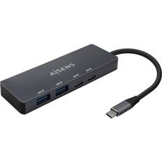 Aisens USB Hub A109-0744 Grå