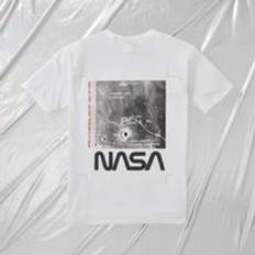 NASA Apollo Landing Zone Unisex T-Shirt White