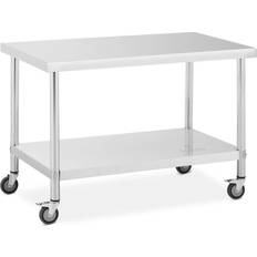 Royal Catering Rostfritt Stål 70 x 120 cm Bord