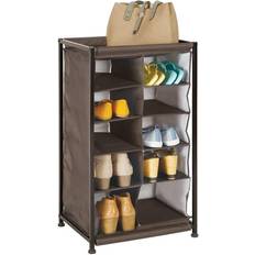 mDesign brown cabinet hallway Shoe Rack