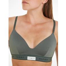 Tommy Hilfiger Green Bras Tommy Hilfiger Triangel-BH, Unterbrustband, schmale Träger, für Damen, grün