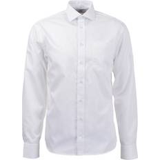 The Shirt Factory Strykfri skjorta grand twill pocket vit