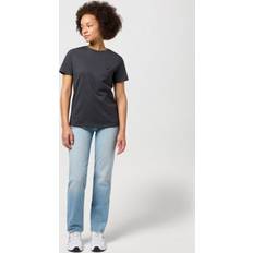 Wrangler Women T-shirts Wrangler Round Tee Faded Black