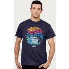 Volkswagen The Dad World Tour Fathers Day T-Shirt Navy