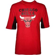 New Era Tops New Era NBA Mesh Panel Short Sleeve T-Shirt - Red