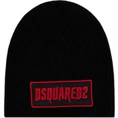 DSquared2 Women Beanies DSquared2 Logo-appliqué Wool Beanie