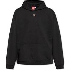 Diesel Hoodies Jumpers Diesel Sweat-Shirt À Capuche Avec Empiècement D - Black